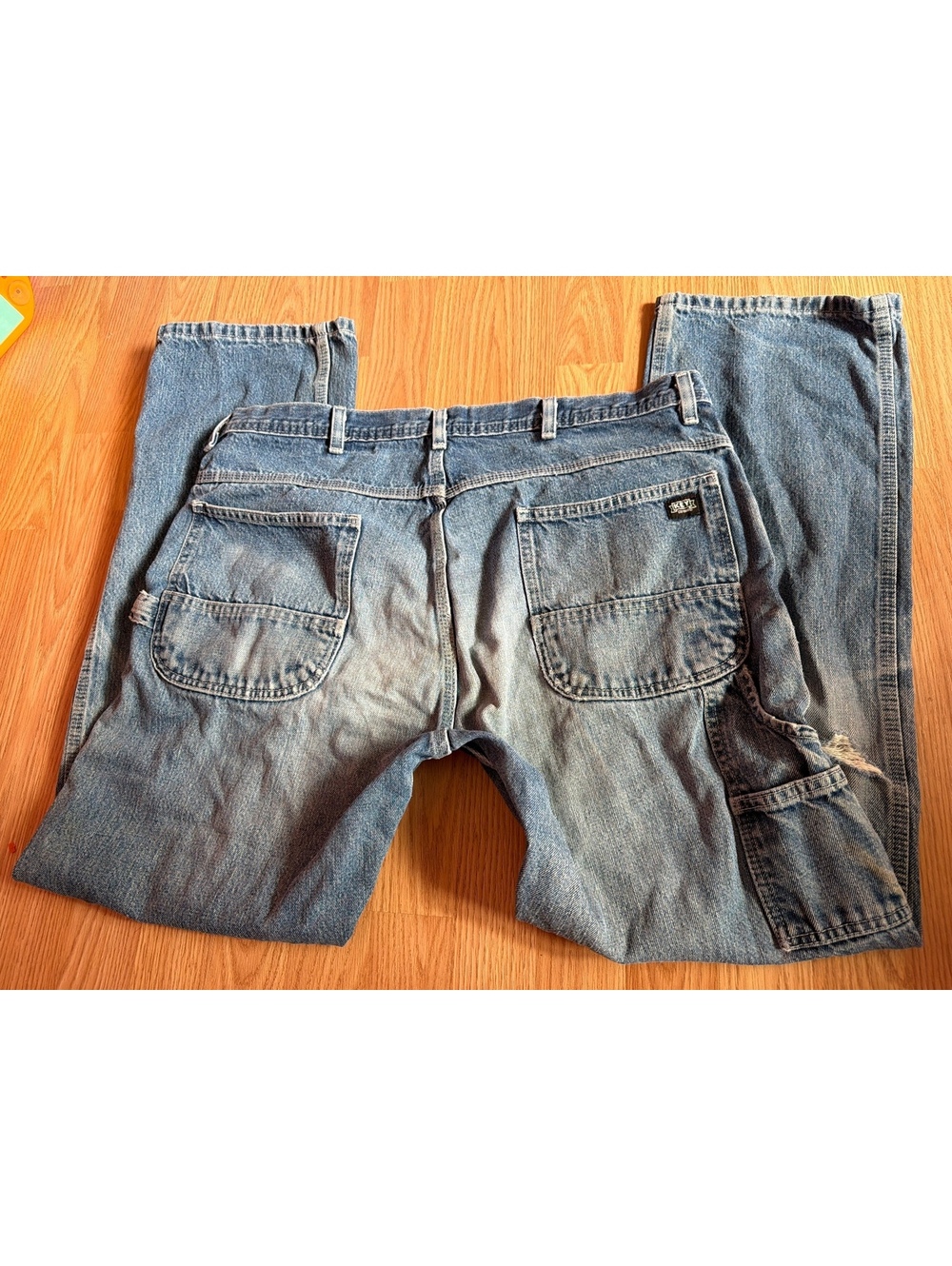 Key Vintage Mens Jeans Well Worn Size 38 x 32